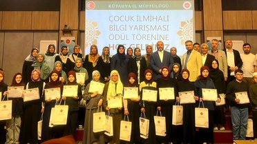 Kütahya'da Çocuk İlmihali Yarışması Sonuçlandı