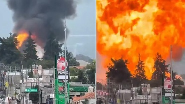 LPG yüklü 4 tanker peş peşe patladı, bölgeden 2 bin kişi tahliye edildi