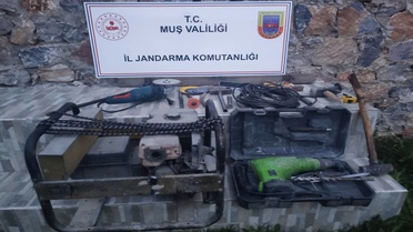 Muş'ta Kaçak Kazı Operasyonu