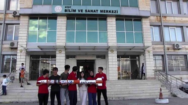 Siirt'ten Marifet Roket Takımı TEKNOFEST'te