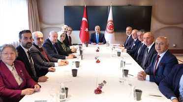 Kurtulmuş, Süryani Temsilcileriyle Görüştü