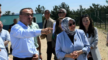 Tekirdağ Valisi Soytürk, Şarköy'deki sahipsiz hayvan doğal yaşam alanını inceledi