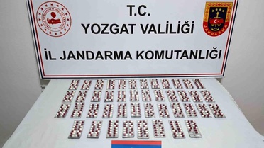 Yozgat'ta 613 Uyuşturucu Hap Ele Geçirildi