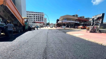 Alanya Belediyesi'nden sıcak asfalt çalışması
