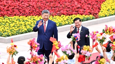 Xi Jinping, Laos Başkanı ile Görüştü