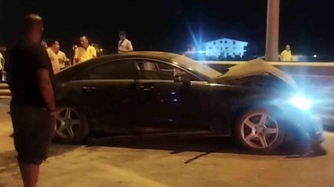 Alkollü Sürücü Kazada Burnu Bile Kanamadan Kurtuldu