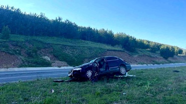Ardahan'da trafik kazası: Sürücü hayatını kaybetti