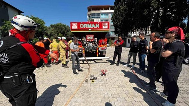 Aydın'da Orman Yangınları Eğitimleri Devam Ediyor