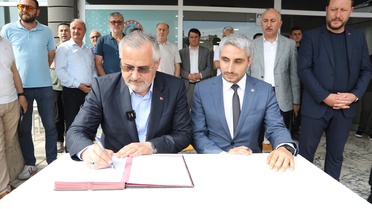 Bafra Belediyesi'nde Toplu İş Sözleşmesi İmzalandı