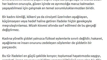 Bakan Göktaş'tan Kadınlara Destek Çağrısı
