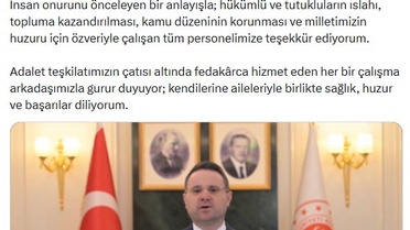 Ceza İnfaz Personeli Günü Kutlandı