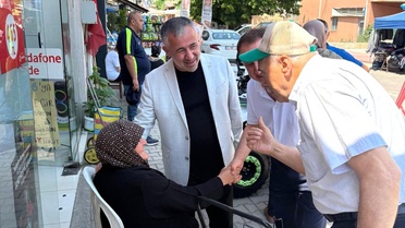 Yıldırım, Osmaneli'nde Esnafla Buluştu