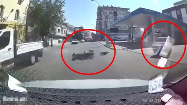 Batman'da Motosiklet Kazası