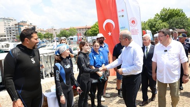 Çanakkale'de Deniz Temizliği Etkinliği