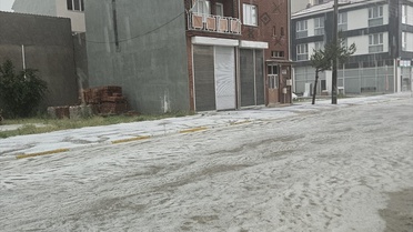 Çifteler'de Dolu ve Sağanak Etkileri