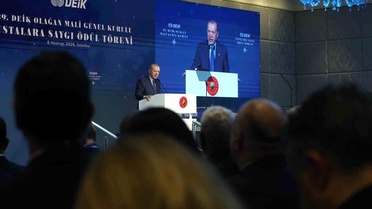 Cumhurbaşkanı Erdoğan'dan yatırımcılara çağrı: 'Türkiye'ye gelin ve yerleşin. Sizler de güçlü ve büyük Türkiye'nin büyümesine dahil olun'