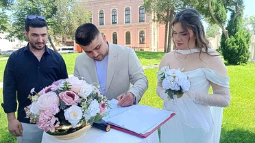 Edirne'de 33 çiftin mutluluğu aynı tarihte buluştu: Evlenmek için 06.06.2026'yı seçtiler