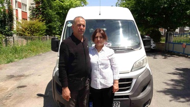 Malatya'da Kadın Servis Şoförü Takdir Topluyor