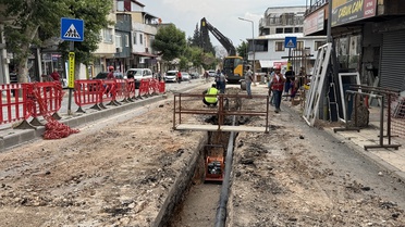 Kahramanmaraş'ta Doğal Gaz Borusu Delindi
