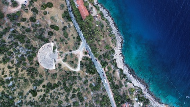 Kaş'taki Antik Tiyatro'da Dünya Kupası Heyecanı