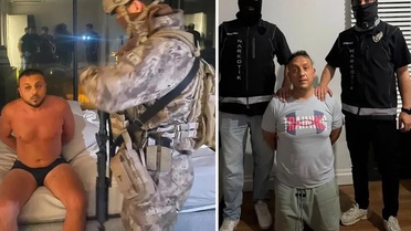 Kırmızı bülten ile aranan iki uyuşturucu baronu Türkiye'de yakalandı