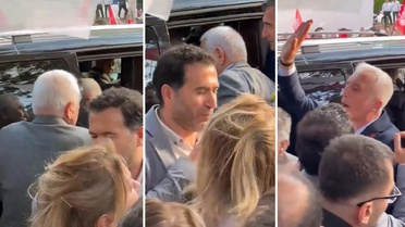 Mitingde büyük gerginlik! Özgür Özel, yuhalanan ismi makam aracına aldı