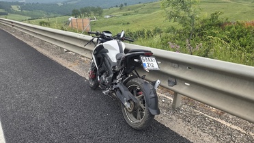 Orhangazi'de Motosiklet Kazası