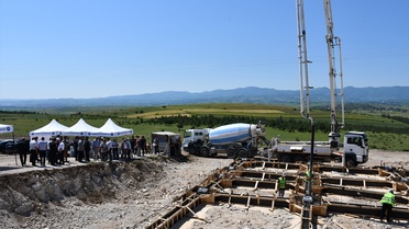 Vezirköprü OSB'de İlk Fabrikanın Temeli Atıldı