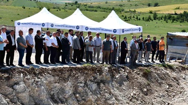 Vezirköprü OSB'de ilk temel heyecanı