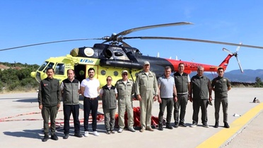 Yatağan'da Yangın Söndürme Ekibine Ziyaret