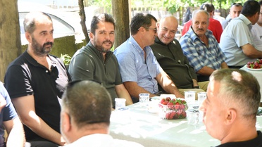 Ayhan Gider Çavuşköy'de Hayır Yemeğine Katıldı