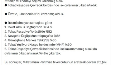 AK Parti, Ara Seçimlerde 6 Beldeden 5'ini Kazandı