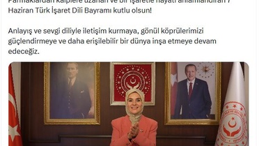 Türk İşaret Dili Bayramı Kutlandı