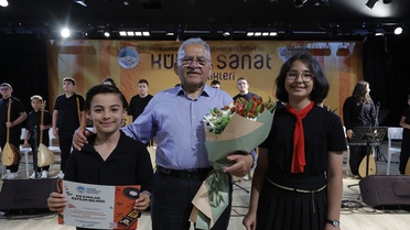Çocukların Sanat Başarısı Kutlandı