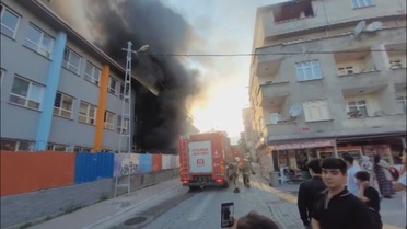 Esenyurt'ta Okulda Yangın Çıktı