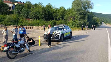 Kastamonu'da Motosiklet Kazası: 2 Yaralı