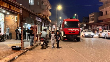 Suruç'ta Fırında Yangın Korkuttu