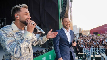 Sefo'dan Sıfır Atık Festivali'nde Milli Takım sürprizi: Yeni marşı ilk kez seslendirdi