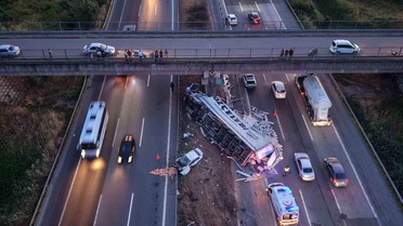TEM Otoyolu'nda Kaza: 6 Yaralı
