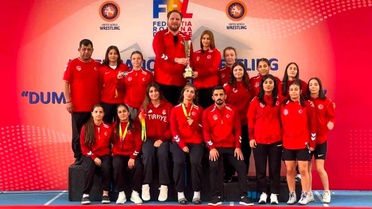 U20 Güreş Turnuvasında 34 Madalya