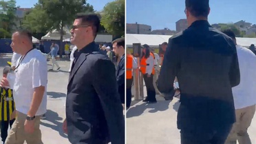 Aziz Yıldırım'ın kulüpte görmek istediği Volkan Demirel oy vermek için Kadıköy'de