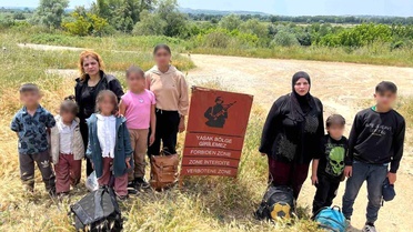Edirne'de Düzensiz Göçmen Operasyonu