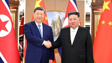 Xi Jinping ve Kim Jong-un Görüştü