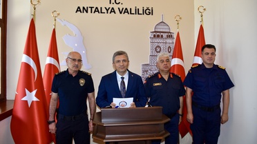 Antalya'da Güvenlik Toplantısı Yapıldı