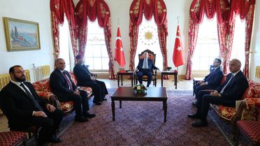 Erdoğan, Patrik Maşalyan'ı kabul etti