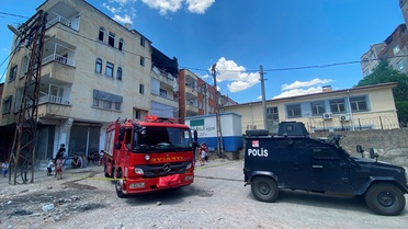 Diyarbakır'da Yangın Paniği