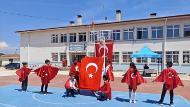 Göynücek'te öğrencilere yaz tatili şenliği
