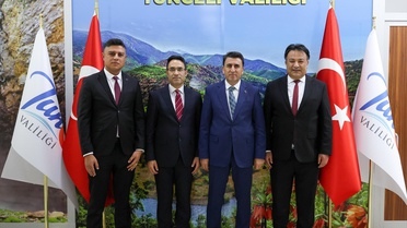 Başmüfettiş Bulut Tunceli'yi Ziyaret Etti