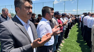 Sarıoğlan'da Şükür Duası