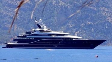 Suudi Kraliyet Ailesi’nin yüzen sarayı Bodrum'da